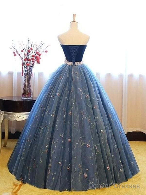 Ball Gown Sleeveless Sweetheart Floor-Length With Beading Net Dresses Main image
