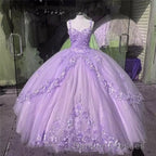 Ball Gown Sweet 16 Dress Princess Quinceanera Dress Lace Appliques Sweet 15 Party Prom Ball Gowns