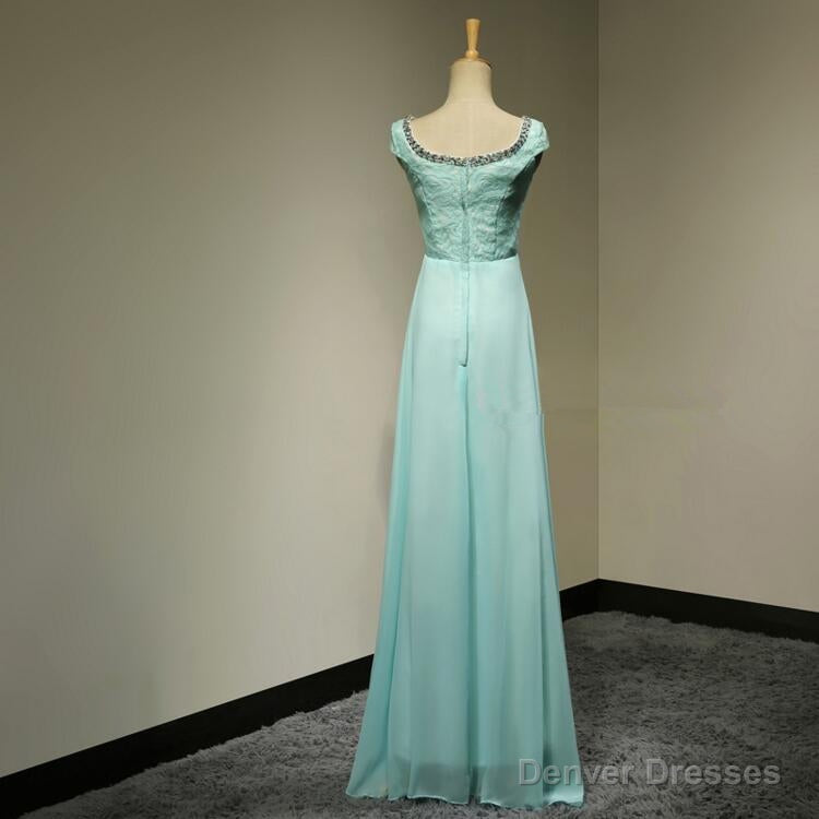 Beaded Bridesmaid Dresses Long Chiffon Main image