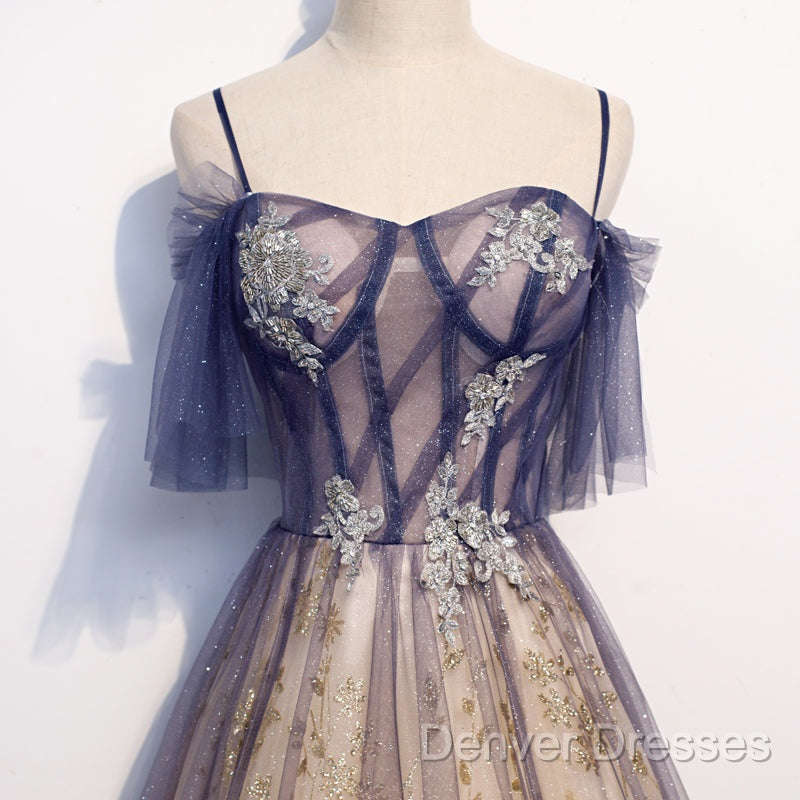 Beautiful Gradient Pink Sweetheart Floor Length Party Dress, A-Line Gradient Long Prom Dress