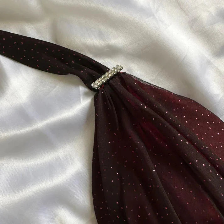 Beautiful Halter Birthday Party Dress Red Prom Dress