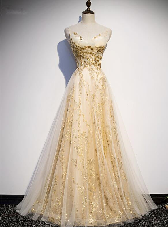 Beautiful Lace Long Prom Gown, New Style Formal Dress