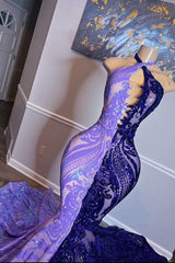 Beautiful Long Mix Colour Sleeveless Mermaid Prom Dress