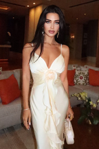 Beautiful Mermaid Spaghetti Straps Satin Long Party Dress Prom Dress