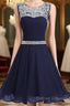 Beautiful Short Homecoming Dress Featuring Beaded, Short Party Dress
