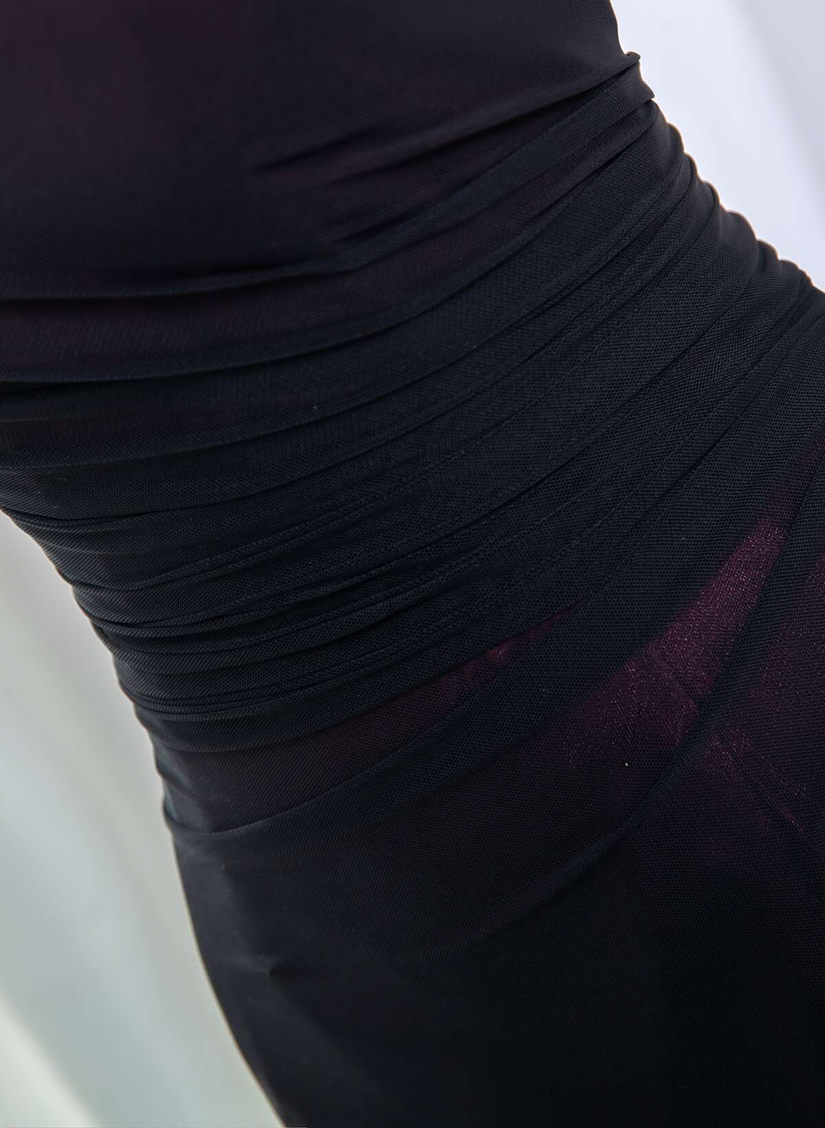 Black And Burgundy Scoop Straps Lace-Up Long Party Dress, Simple Long Prom Dress