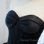 Black Ball Gown Sweetheart Satin and Tulle Formal Gown, Black Party Dress