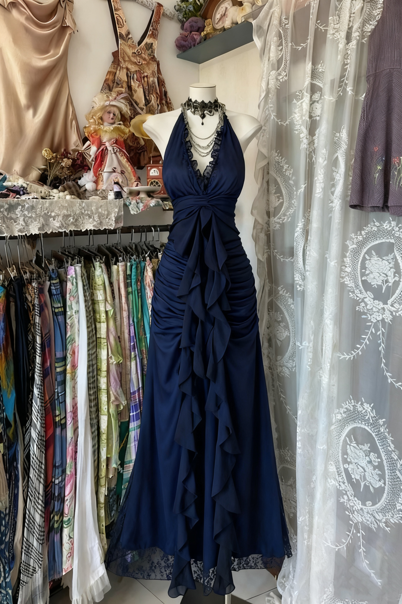 Black Elegant Vintage Prom Party Gown Evening Dress Denver Dresses Black Elegant Vintage Prom Party Gown Evening Dress Denver Dresses