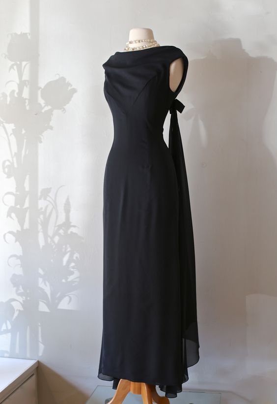 Black Evening Dress Formal Party Dress Prom Gowns