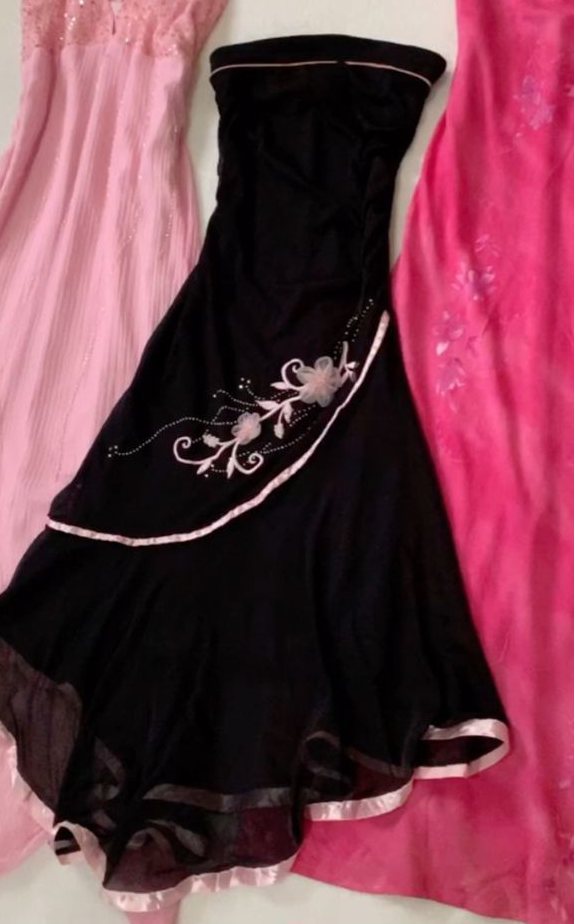 Black Fashion Dress Birthday Party Prom Gown Secondary image