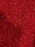 Black Girl Prom Dress One Shoulder Mermaid Red Prom Dress | Cheap Sequins Evening Gowns