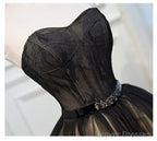 Black Hoco Dress Short Homecoming Dresses