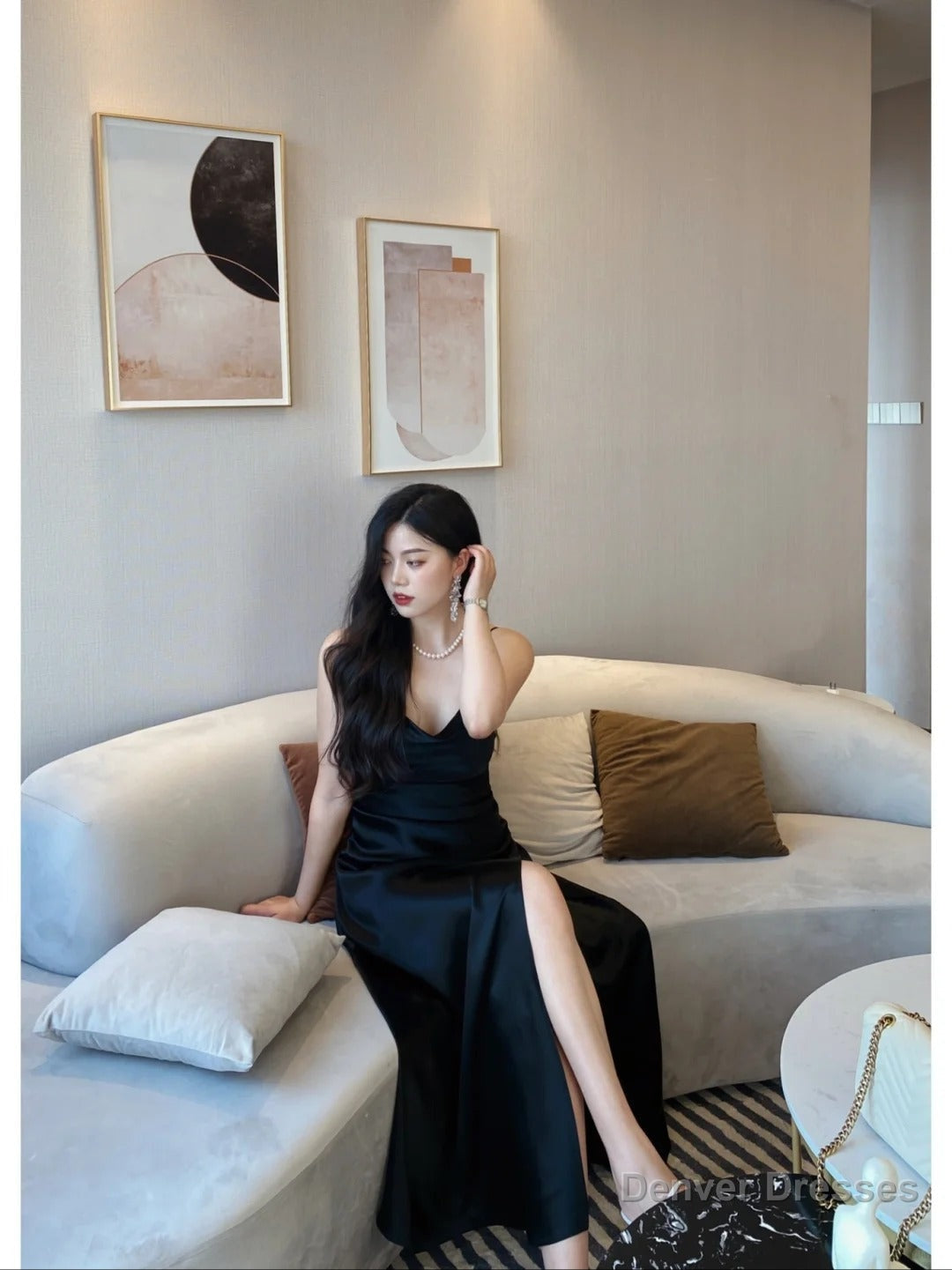 Black Party Dresses For Teens, Prom Dresses Styles On Sale, Formal Evening Dresses Gown Secondary image