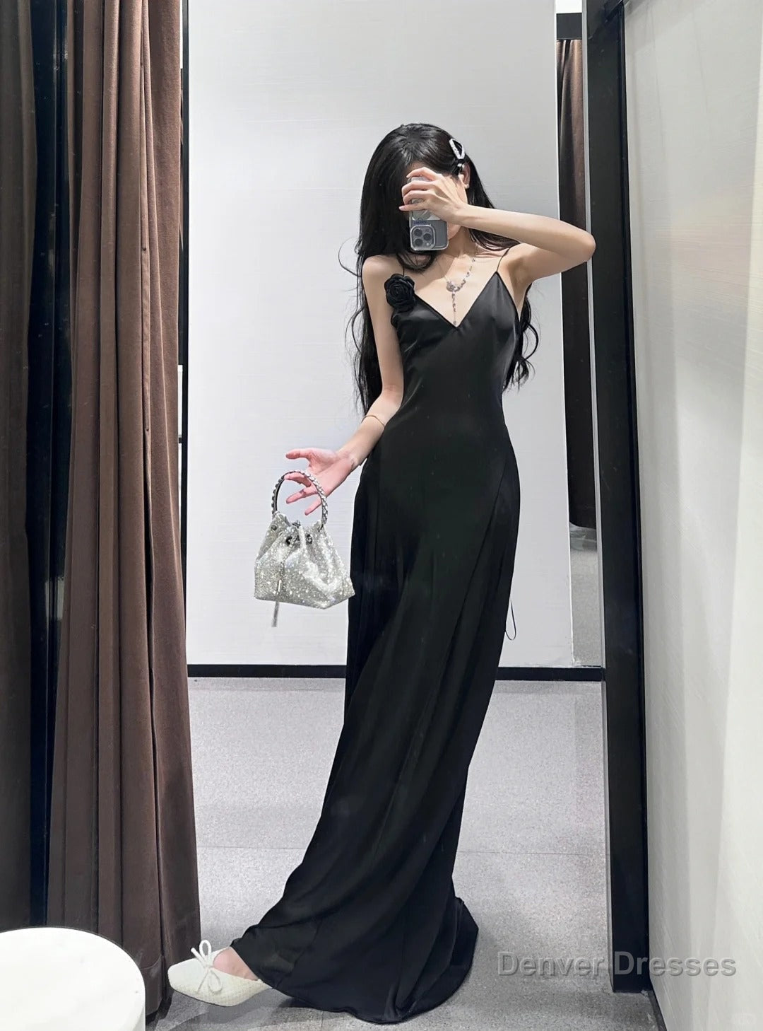 Black Prom Dress Couple, Party Dress Designs Styling Ideas, Formal Dresses Simple Secondary image