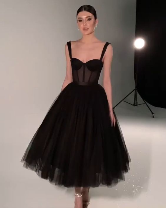Black Prom Dress, Evening Dress Main image