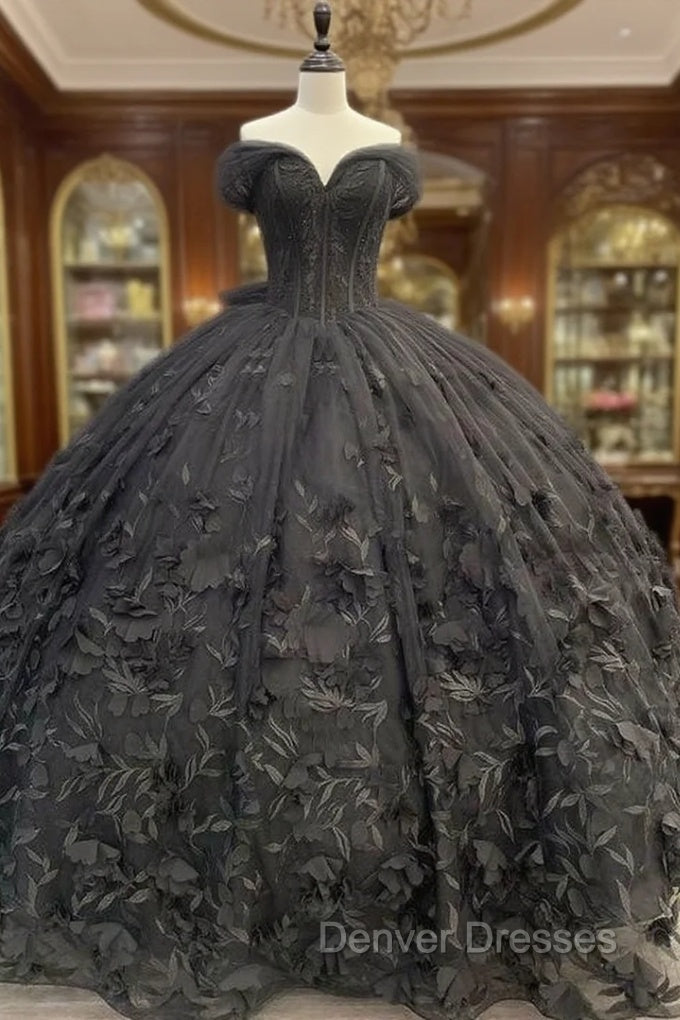 Black quinceanera dress Ball Gown Prom Dress Evening Gown Main image