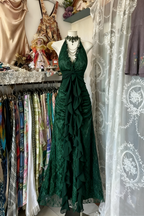 Black/Red Sweet Vintage Fashion Backless Long A-Line Chiffon Tulle Ball Gown Evening Dress Birthday Dress