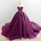 Black Strapless Dress Sweetheart Tulle Quinceanera Dress