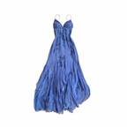 Blue Long Prom Dress, Evening Dress,Party Dress, Formal Dress