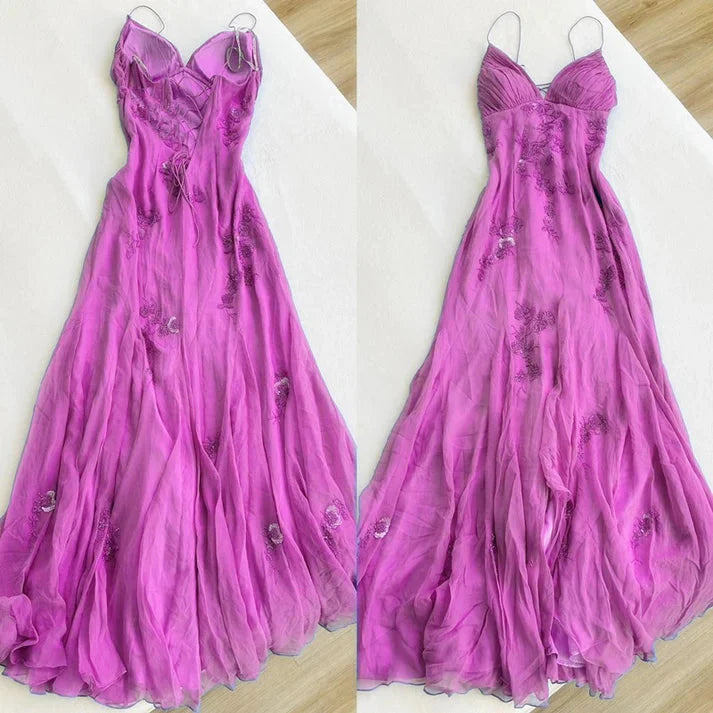 Blue Long Prom Dress, Evening Dress,Party Dress, Formal Dress