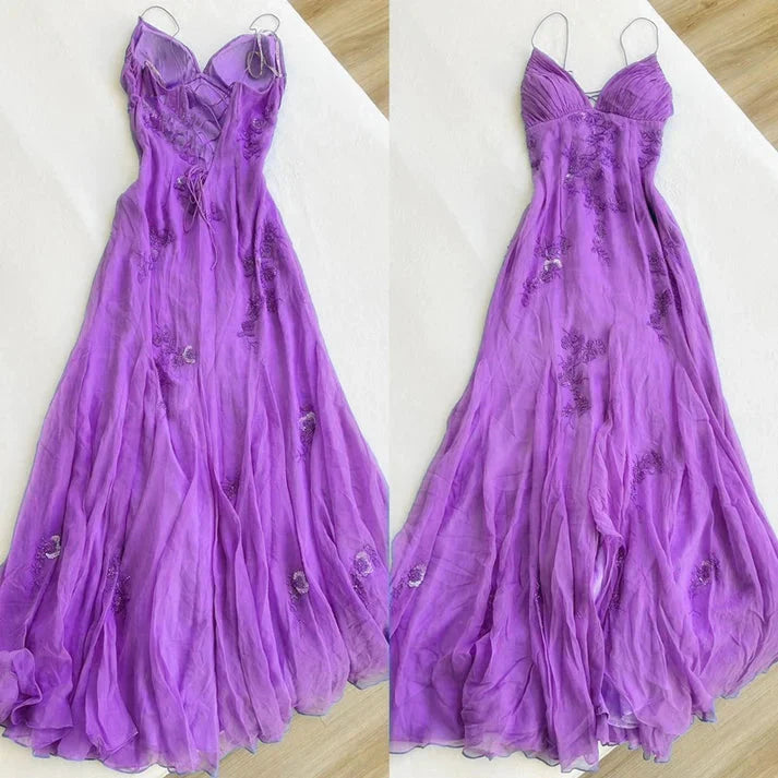 Blue Long Prom Dress, Evening Dress,Party Dress, Formal Dress