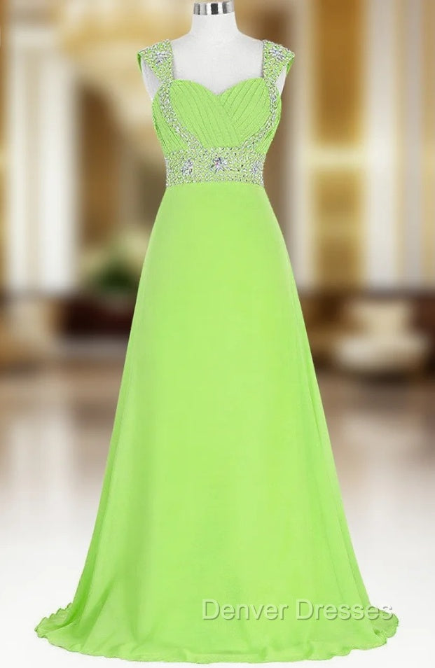 Brilliant Chiffon Beading Mother of the Bride Dress Floor Length Formal Evening Main image