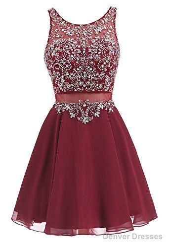 Burgundy Homecoming Dress,Short Dress,Graduation Party Dresses, Homecoming Dresses For Teens