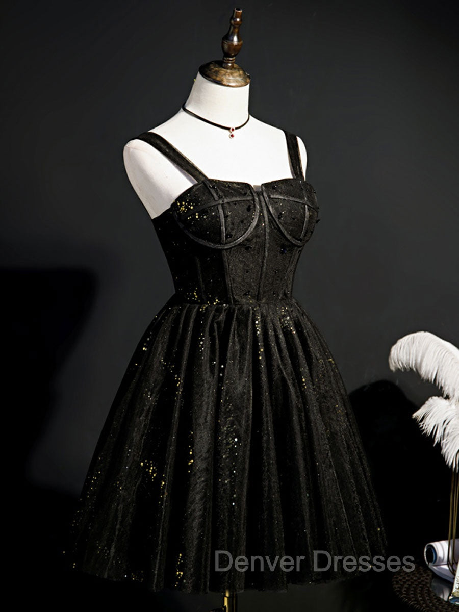 Burgundy Sweetheart Neck Tulle Sequin Short Prom Dress, Puffy Cute Homecoming  Dress