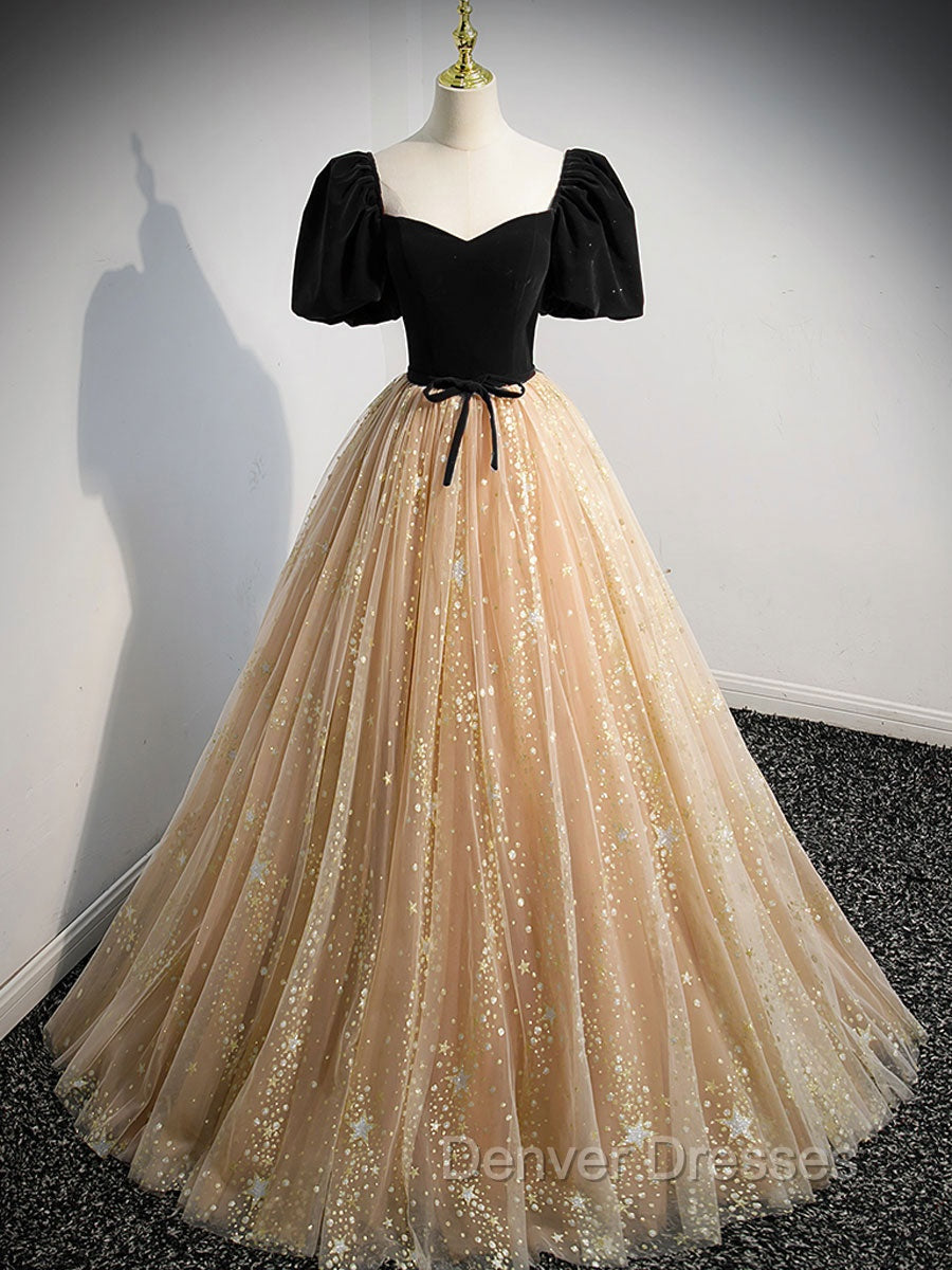 Burgundy Tulle Long Prom Dress, Burgundy Tulle Formal Dress
