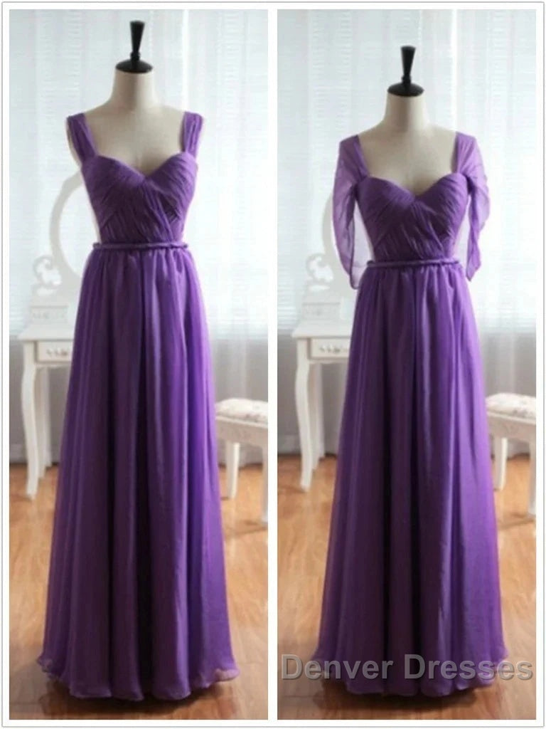 Cap Sleeves Backless Chiffon Prom Dress Bridesmaid Dress