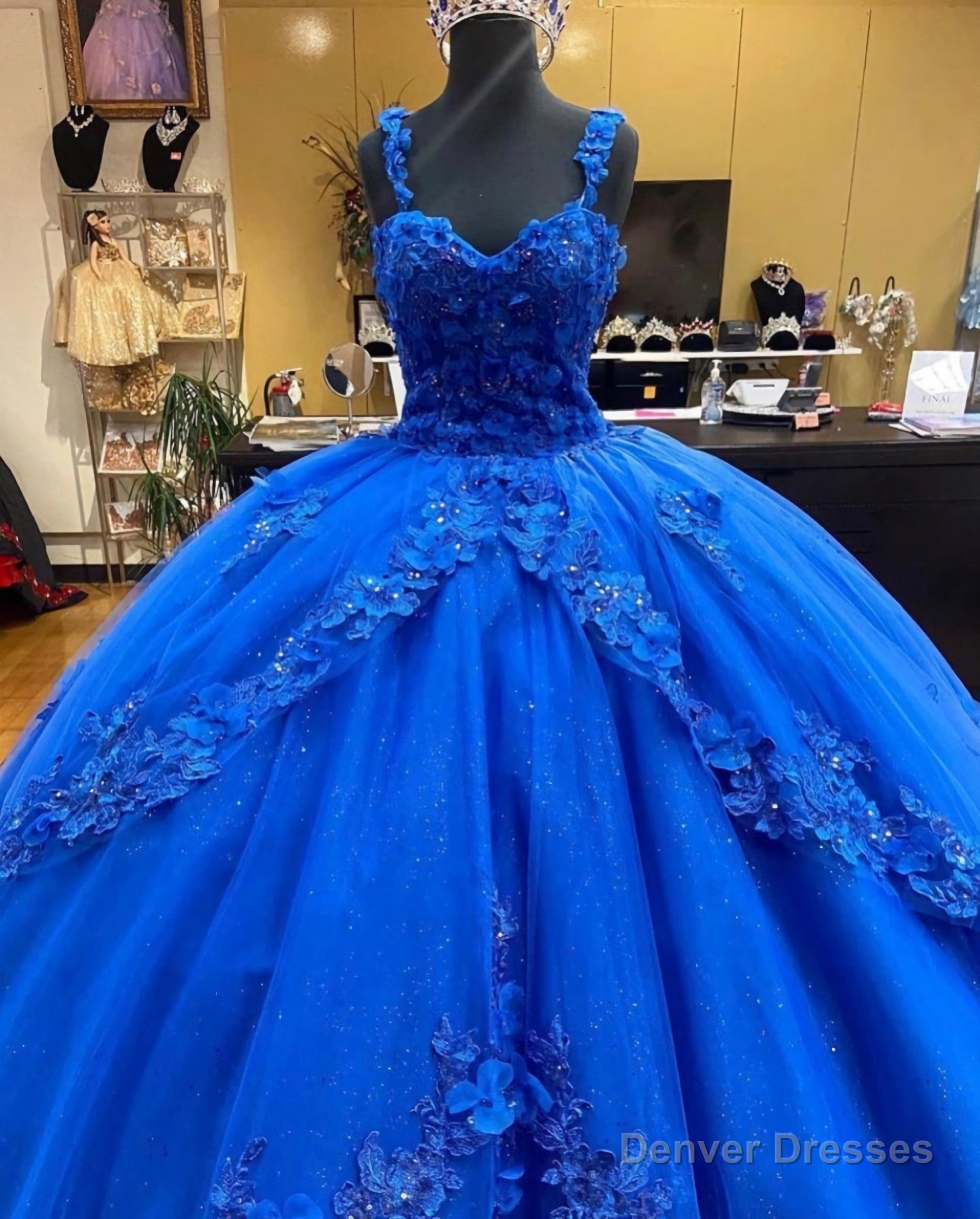 Amazing Princess Jewels Dress, Long Prom Dress Secondary image