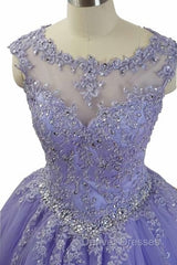 Charming Formal Dress , Quinceanera Dress with Appliques