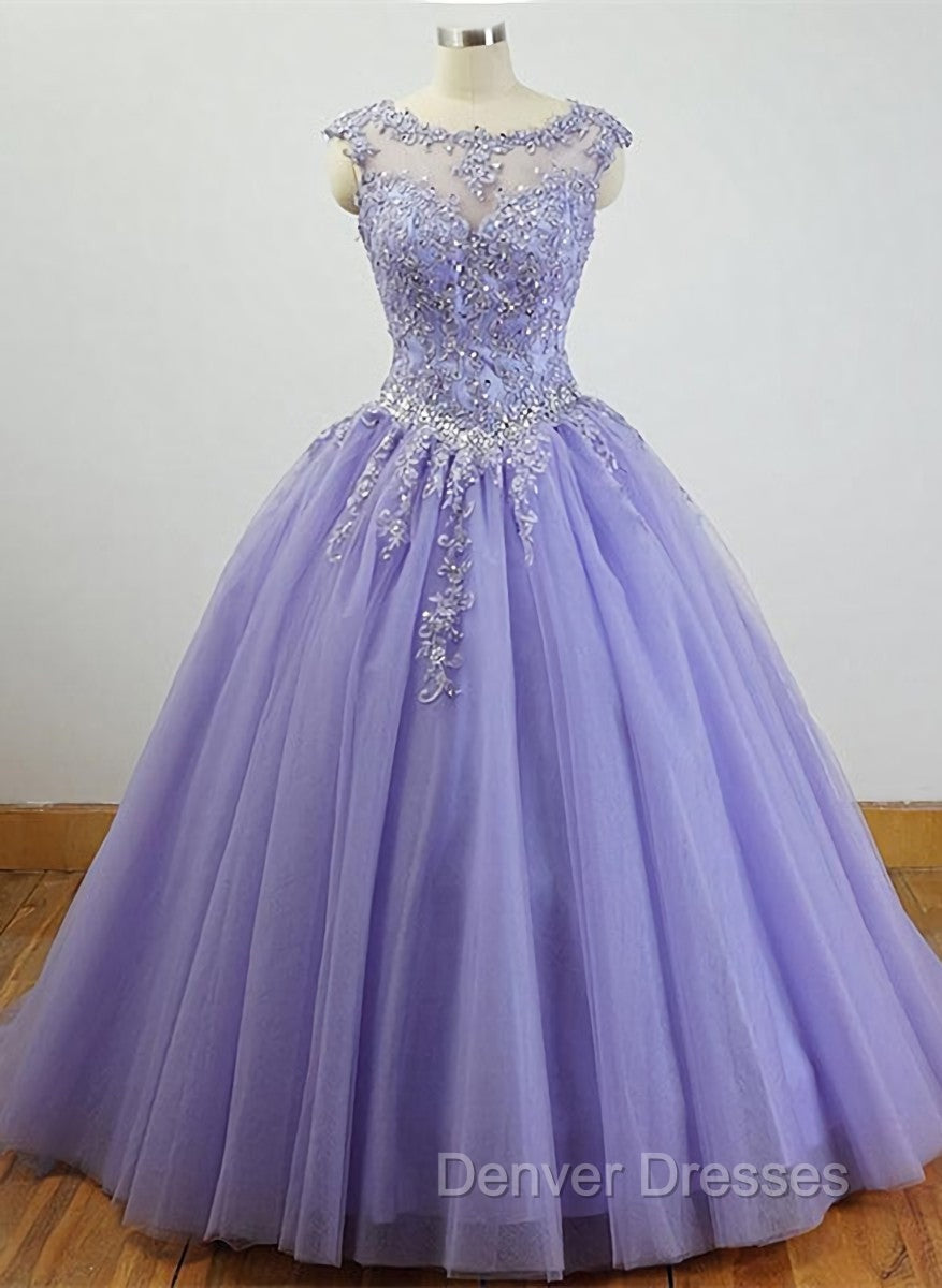 Charming Formal Dress , Quinceanera Dress with Appliques Main image