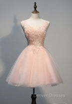 Charming Pearl Pink Tulle Formal Dress , Lovely Homecoming Dress