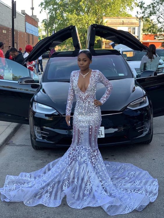 Charming Prom Dress, Elegant Prom Dress, Long Evening Dress