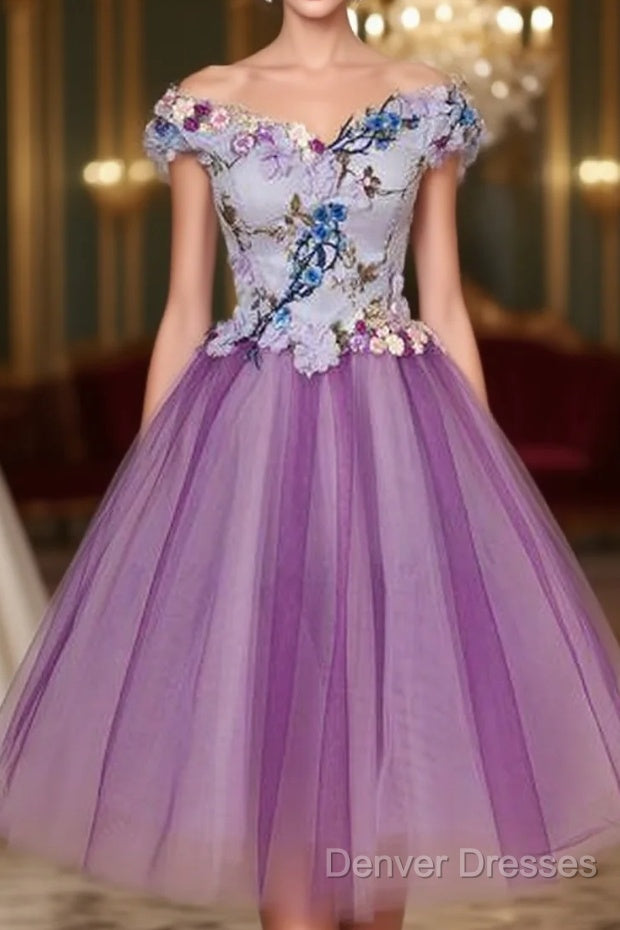 Charming Sexy Sleeveless Tulle Short Homecoming Dress Main image