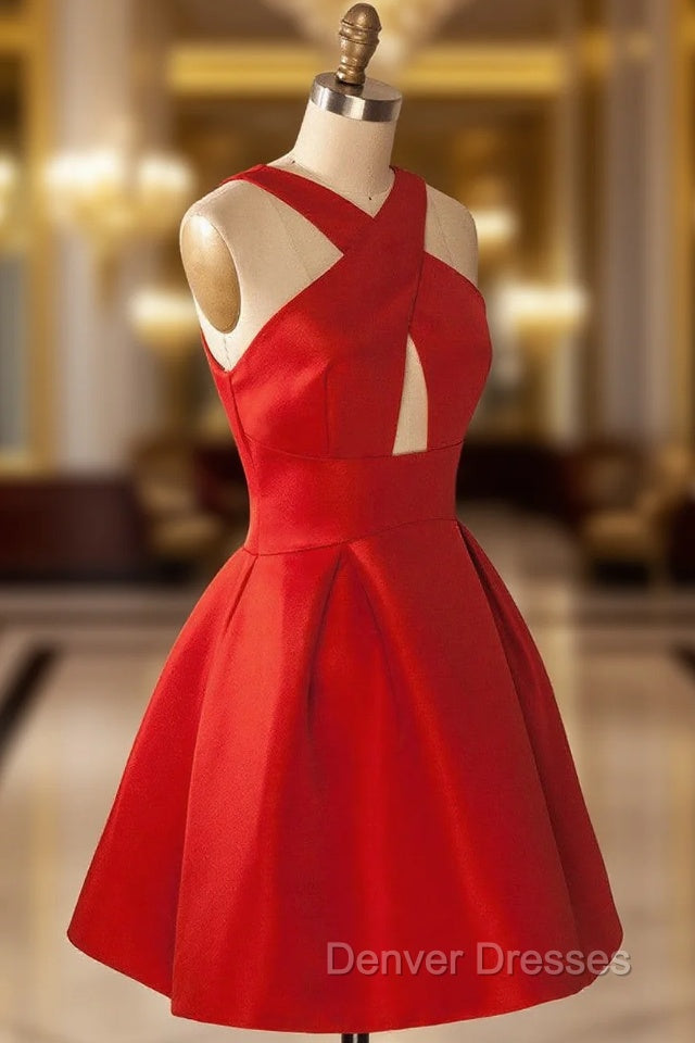 Cheap homecoming Dress Charming Prom Dress,Red Prom Dress Main image