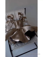 Chic Ball Gown Brown Homecoming Dress 16Th Birthday Outfits