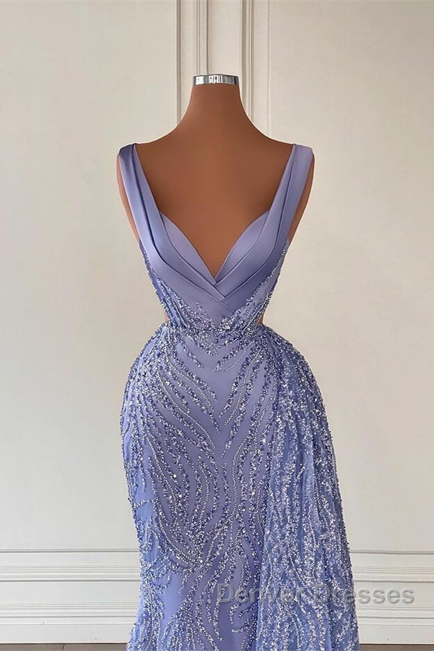 Chic Sleeveless Mermaid Prom Dress Secondary image