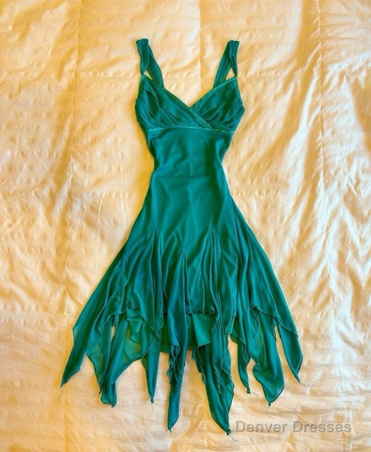 Chiffon Prom Dress Irregular Short Party Dress Homecoming Dress Secondary image