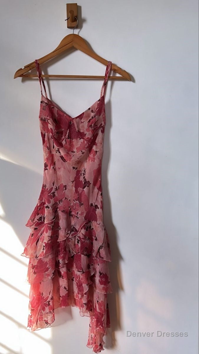 Chiffon Sleeveless Party Dress Short Prom Dress Secondary image