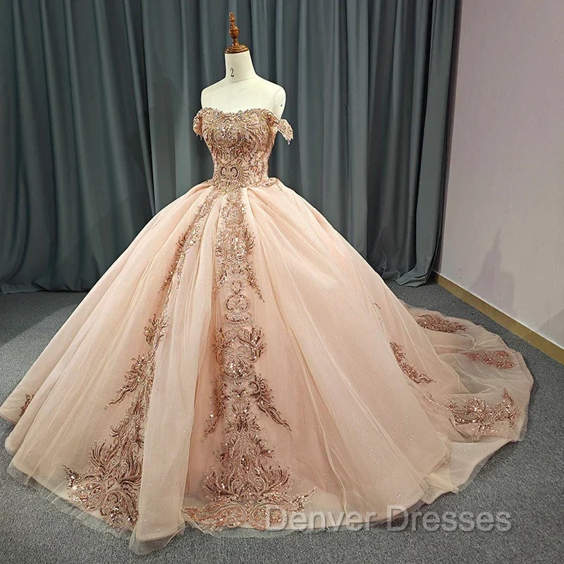 Classic Organza with Embroidery Cap Sleeve Sequined Quinceanera Dress Secondary image