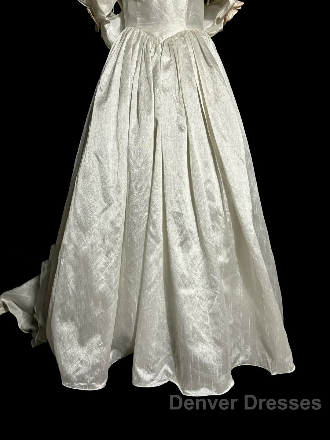 Classy Ball Gown Off The Shoulder Lace Ivory Long Wedding Dress Bridal Dress