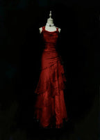 Classy Mermaid Spaghetti Straps Green Prom Dress Long 18Th Birthday Outfit Senior High School Dance Party Dress