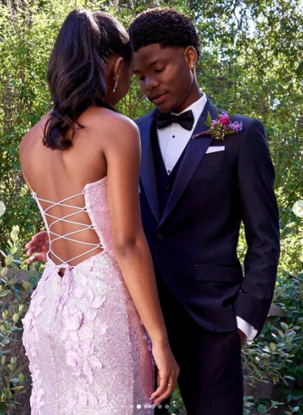 Classy Mermaid Sweetheart Lilac Sequin Slit Long Evening Dress Prom Dress