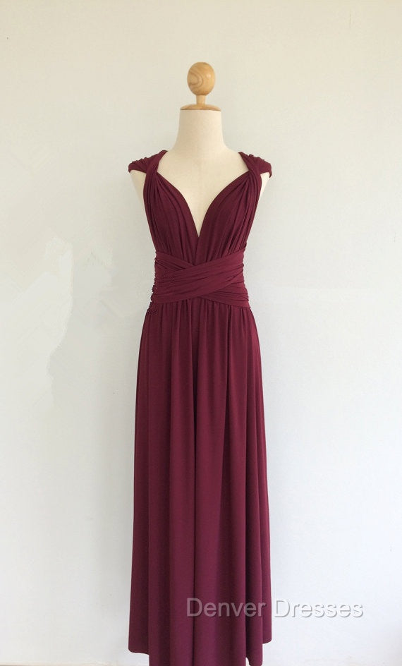 Convertible Design Bridesmaid Dress