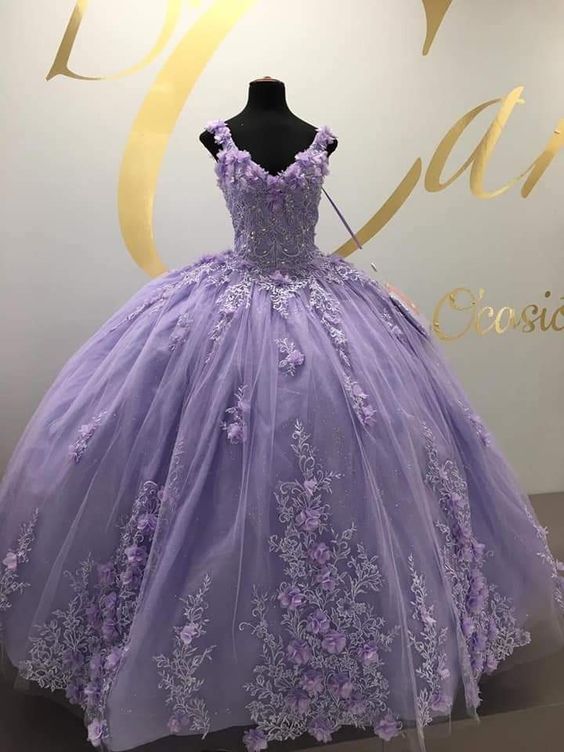 Custom Made Tulle Lace Long Prom Dress Formal Dress Main image
