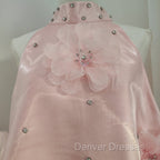 Cute A Line Halter Pink Travel Vacation Dress Short Satin Birthday Dress
