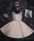 Cute Lace Sequins Short Prom Dress, Homecoming Dress