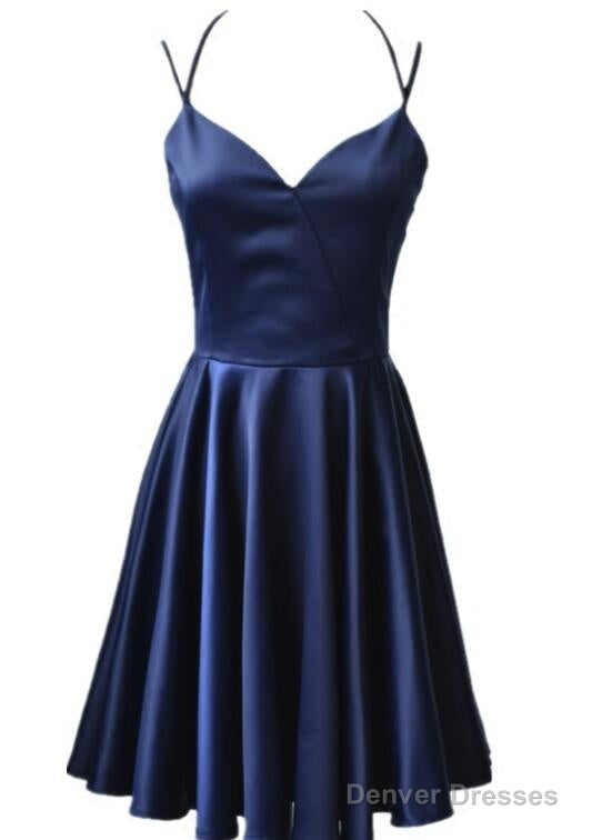 Cute Straps Short Party Dresses, Homecoming Dress , Lovely Teen Dress Main image